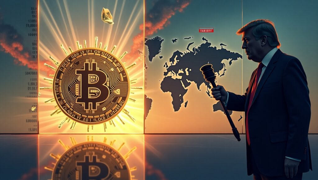 Το Bitcoin σπάει νέο ιστορικό υψηλό – Ο Dow Jones κερδίζει 200 μονάδες ενώ ο Trump απειλεί με νέους δασμούς