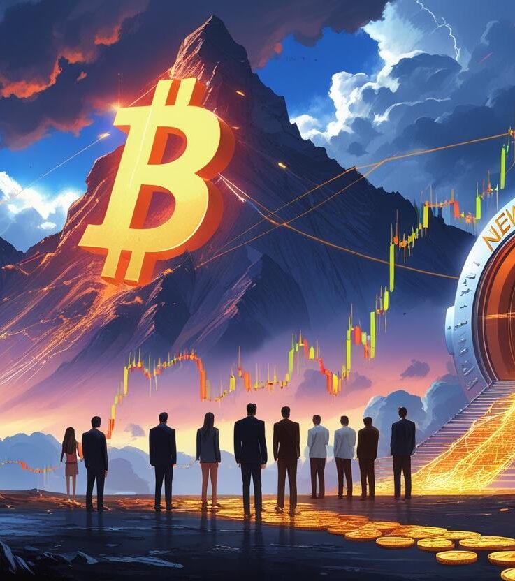 Το Bitcoin Υποχωρεί μετά από Νέο Ρεκόρ στα $123.000