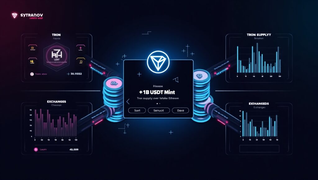 H Tether επεκτείνει την κυκλοφορία USDT στο δίκτυο Tron