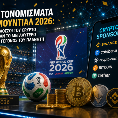 Κρυπτονομίσματα και Μουντιάλ 2026: Πώς οι Κολοσσοί του Crypto Κατέκτησαν το Μεγαλύτερο Αθλητικό Γεγονός του Πλανήτη