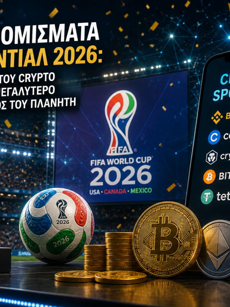 Κρυπτονομίσματα και Μουντιάλ 2026: Πώς οι Κολοσσοί του Crypto Κατέκτησαν το Μεγαλύτερο Αθλητικό Γεγονός του Πλανήτη